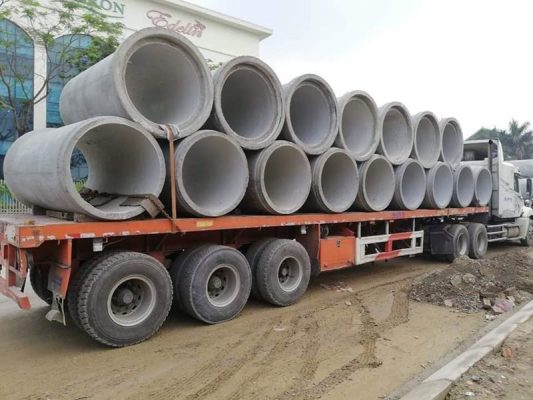 thuê xe cẩu Ống Cống tại Vận tải Quang Phúc